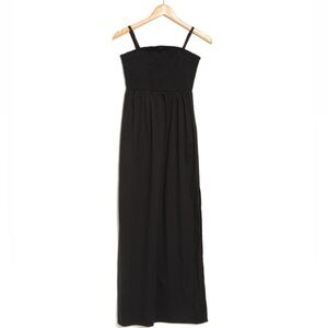 Favorite Daughter The Apartment Black Smocked Maxi Dress - Size Large, NWT